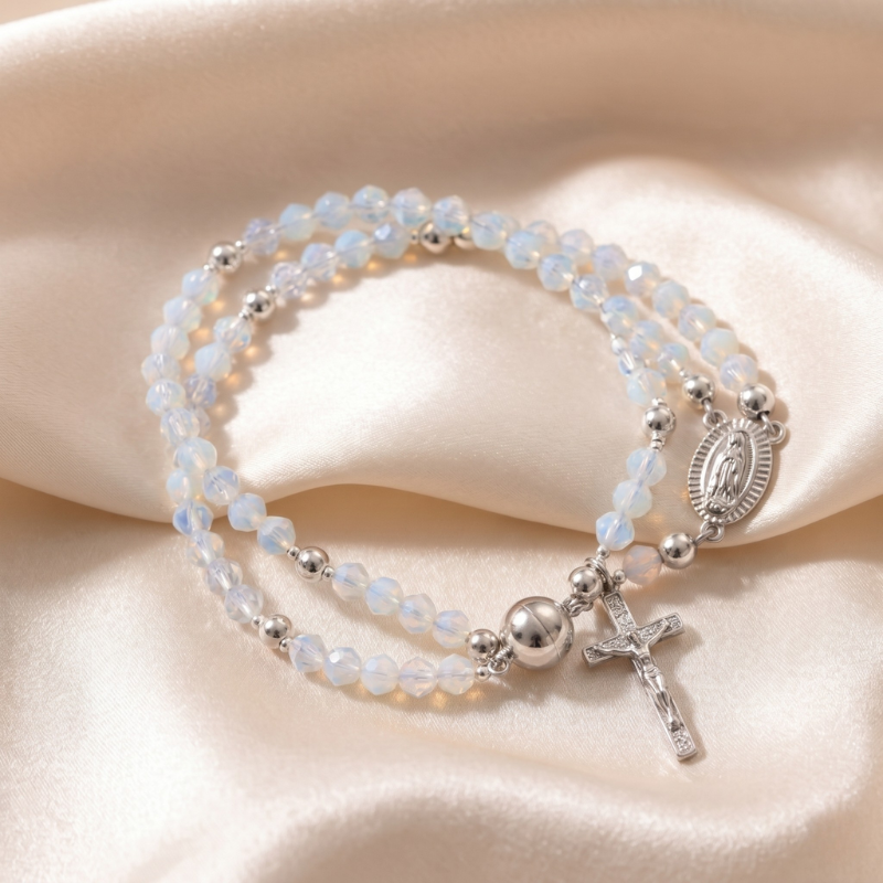 Opal Rosary Bracelet