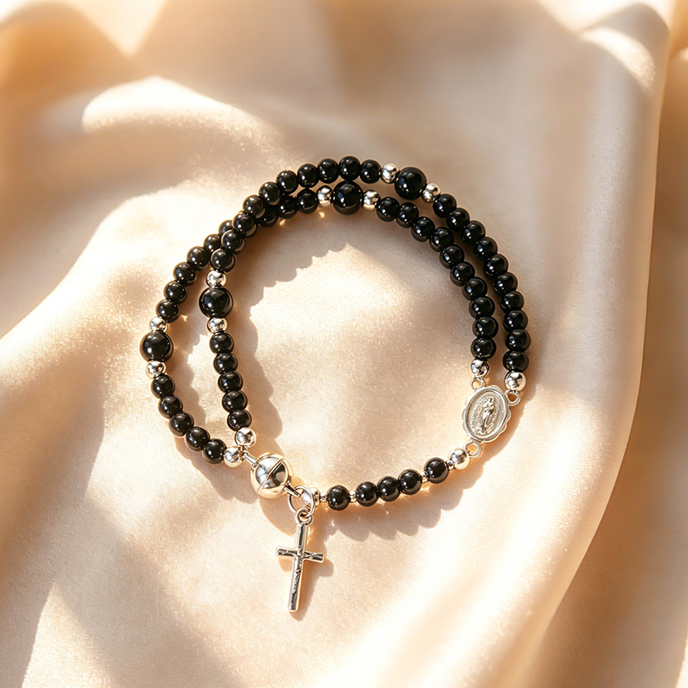 ✝️100% Handcrafted rosary bracelets📿