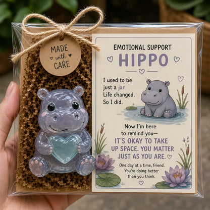 💌 Emotional Support Glass Animal Gift Set | 7 Meaningful Designs with Encouragement Card & Gift-Ready Packaging ✨