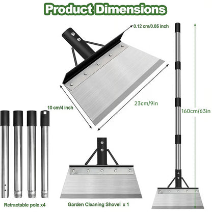 Heavy-Duty Multi-Purpose Garden Scraper & Ice Breaker