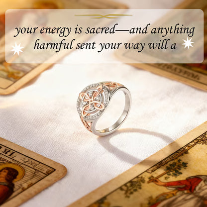 💍Handmade Witch's Return-Knot Protection Ring💞Protect Your Loved Ones