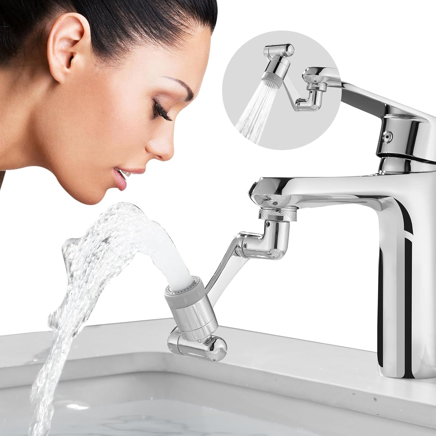 LBMLBM™ Swivel Faucet Extender -Make Your Kitchen Sink-sational