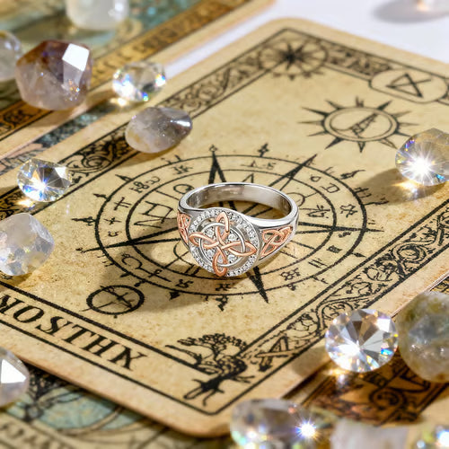 💍Handmade Witch's Return-Knot Protection Ring💞Protect Your Loved Ones