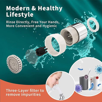 LBMLBM™ Swivel Faucet Extender -Make Your Kitchen Sink-sational