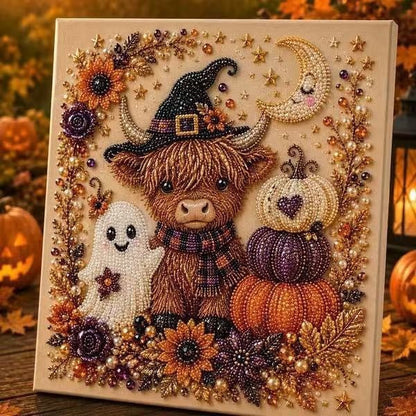 👻✨ Halloween Pearl Art DIY Kit – Turn Tiny Pearls into Spooky-Cute Magic
