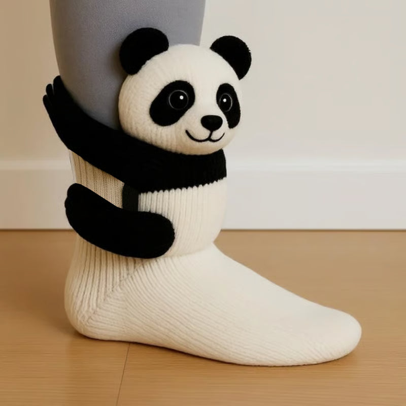 Cosy 3D Knit Animal Socks, Cute & Comfy for You or a Lovely Gift 💝