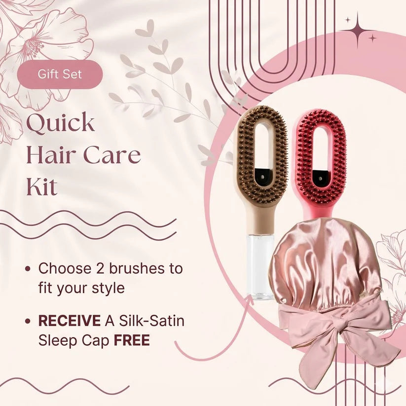 Knots? Frizz? Solved in One Brush!